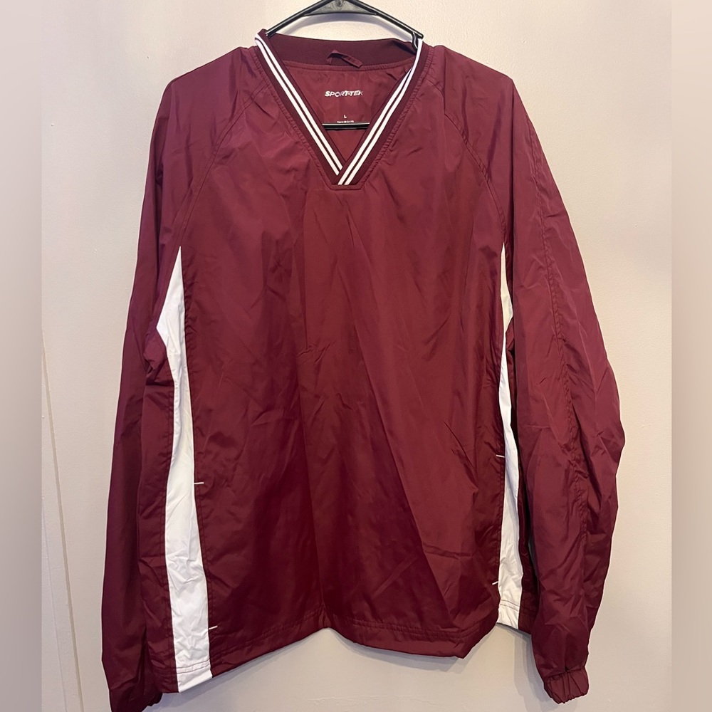 Sport-Tek Jackets & Coats | Mens Pullover Wind Breaker Jacket | Size: L
